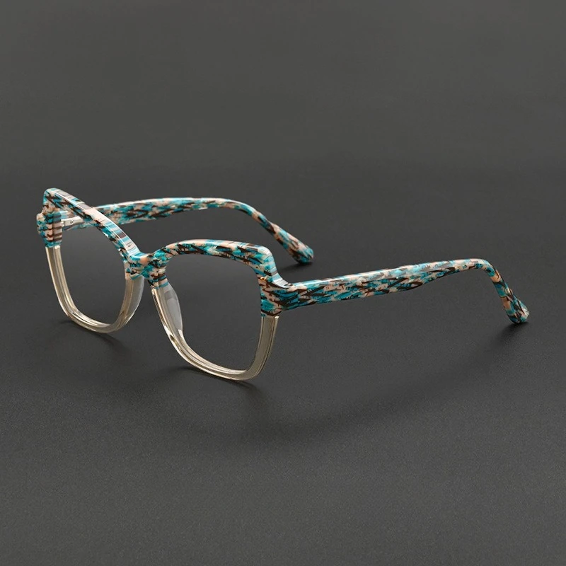 Fashion Big Cat Eye Acetate Glasses Frame Women Customized Anti Blue Light Prescription Glasses Men Myopia Progressive Eyewear
Fashion Big Cat Eye Acetate Glasses Frame Women Customized Anti Blue Light Prescription Glasses Men Myopia Progressive Eyewear