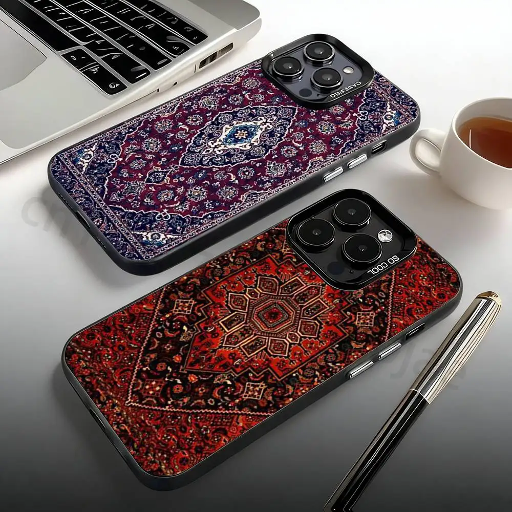 Persian Carpet Floral Pattern Phone Case For iPhone 17,16,15,14,13,12,11,Pro,Max,Plus,Mini, Matte Shockproof Case
Persian Carpet Floral Pattern Phone Case For iPhone 17,16,15,14,13,12,11,Pro,Max,Plus,Mini, Matte Shockproof Case