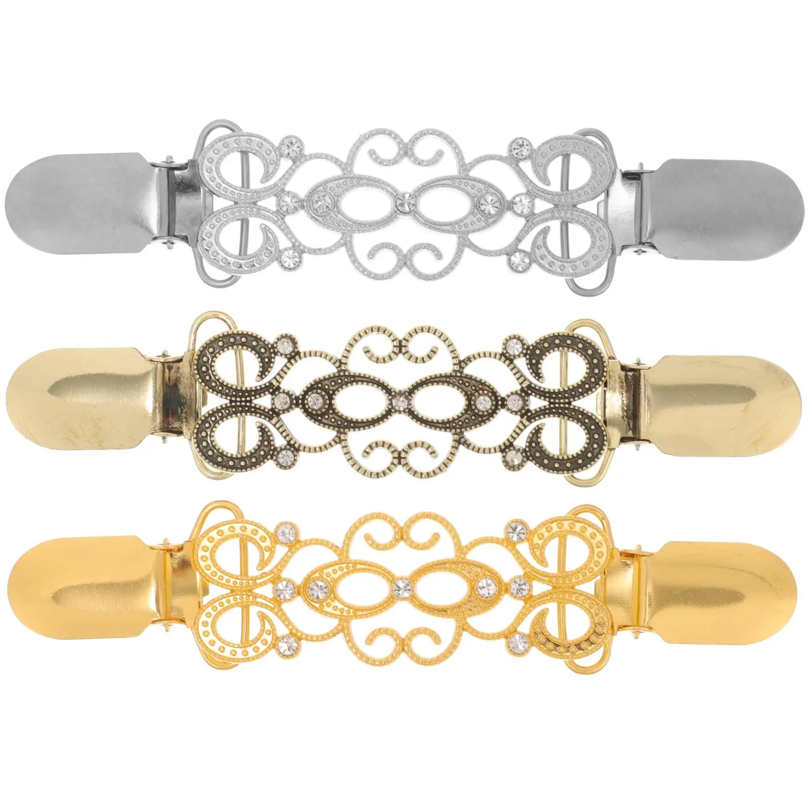 Cardigans Alloy Diamond-inlaid Collar Clip Rucksack Women Sweater Clips Universal
Cardigans Alloy Diamond-inlaid Collar Clip Rucksack Women Sweater Clips Universal