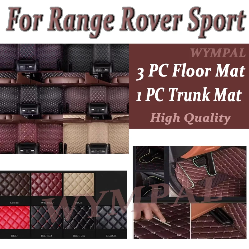 Роскошные автомобильные коврики для Range Rover Sport 2014 2015 2016 2017 2018 5-местные автомобильные коврики Полный комплект аксессуаров для интерьера на заказ
Роскошные автомобильные коврики для Range Rover Sport 2014 2015 2016 2017 2018 5-местные автомобильные коврики Полный комплект аксессуаров для интерьера на заказ