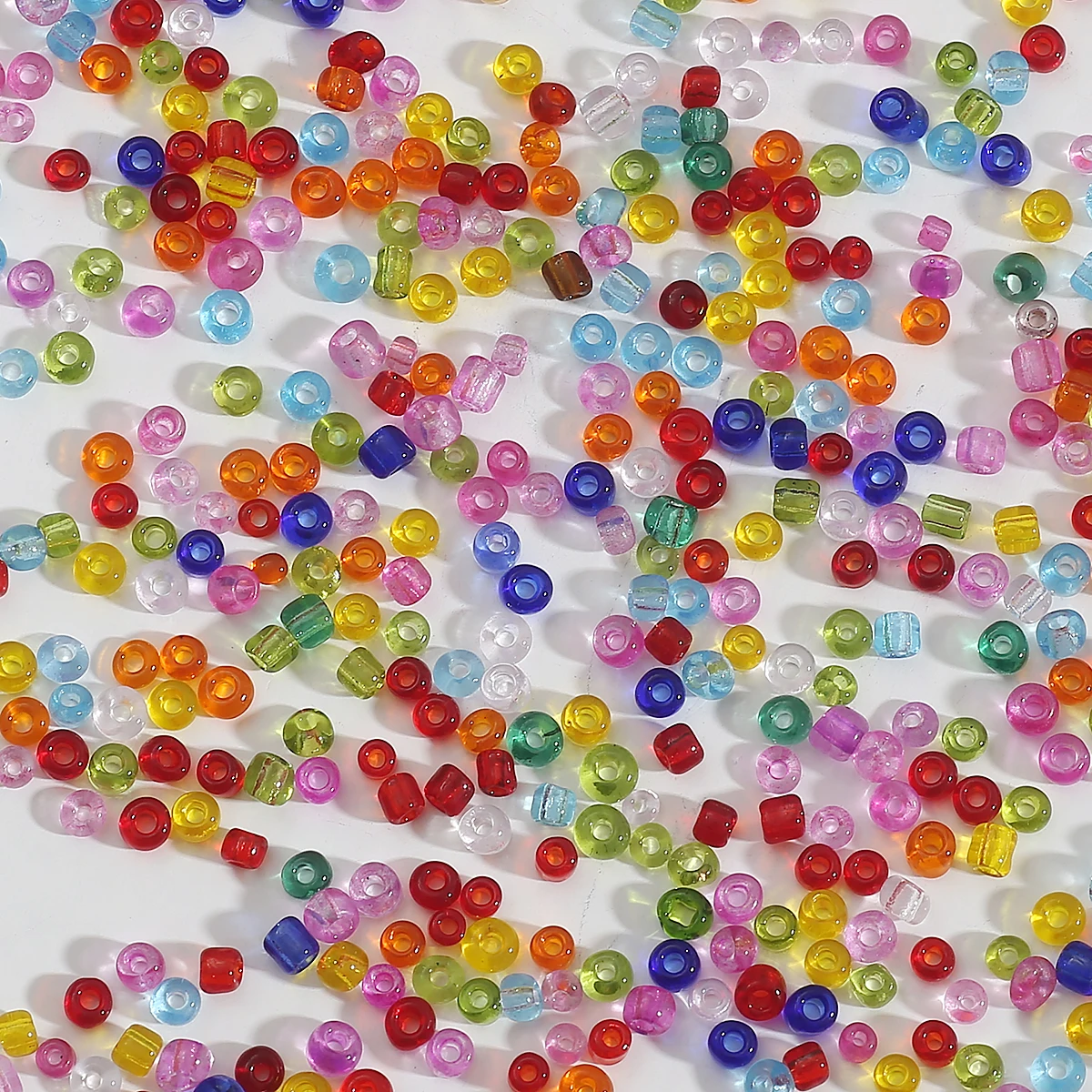 150-1000Pcs 2/3/4mm Colorful Transparent Glass Seed Beads Round Spacer Beads For DIY Bracelet Pendant Jewelry Making Accessories
150-1000Pcs 2/3/4mm Colorful Transparent Glass Seed Beads Round Spacer Beads For DIY Bracelet Pendant Jewelry Making Accessories