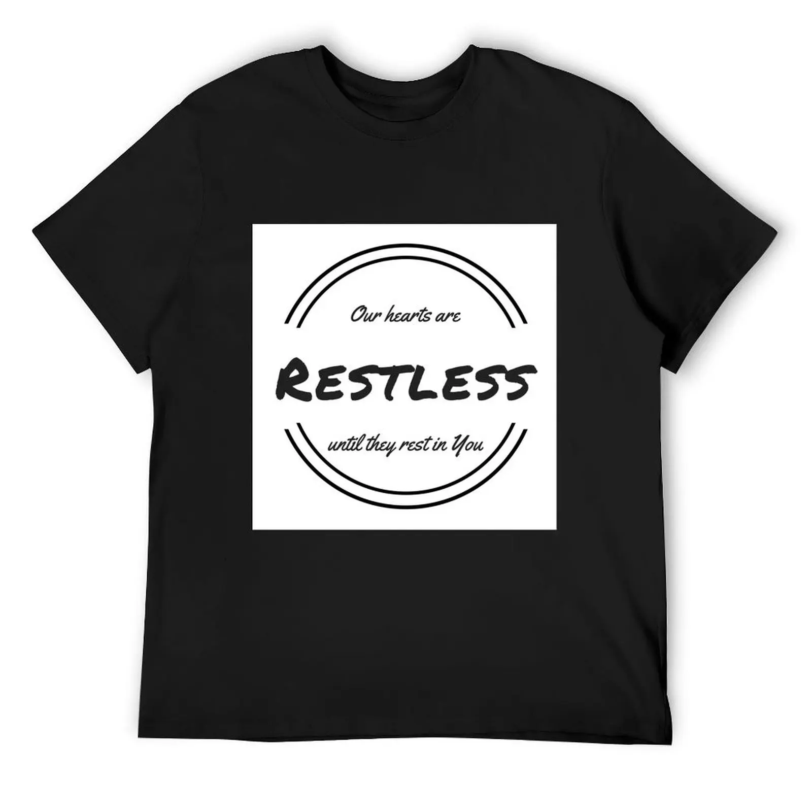 Our Hearts Are Restless Until They Rest in You T-Shirt man t shirt rapper graphic tees plus sizes cheap stuff mens clothes
Our Hearts Are Restless Until They Rest in You T-Shirt man t shirt rapper graphic tees plus sizes cheap stuff mens clothes