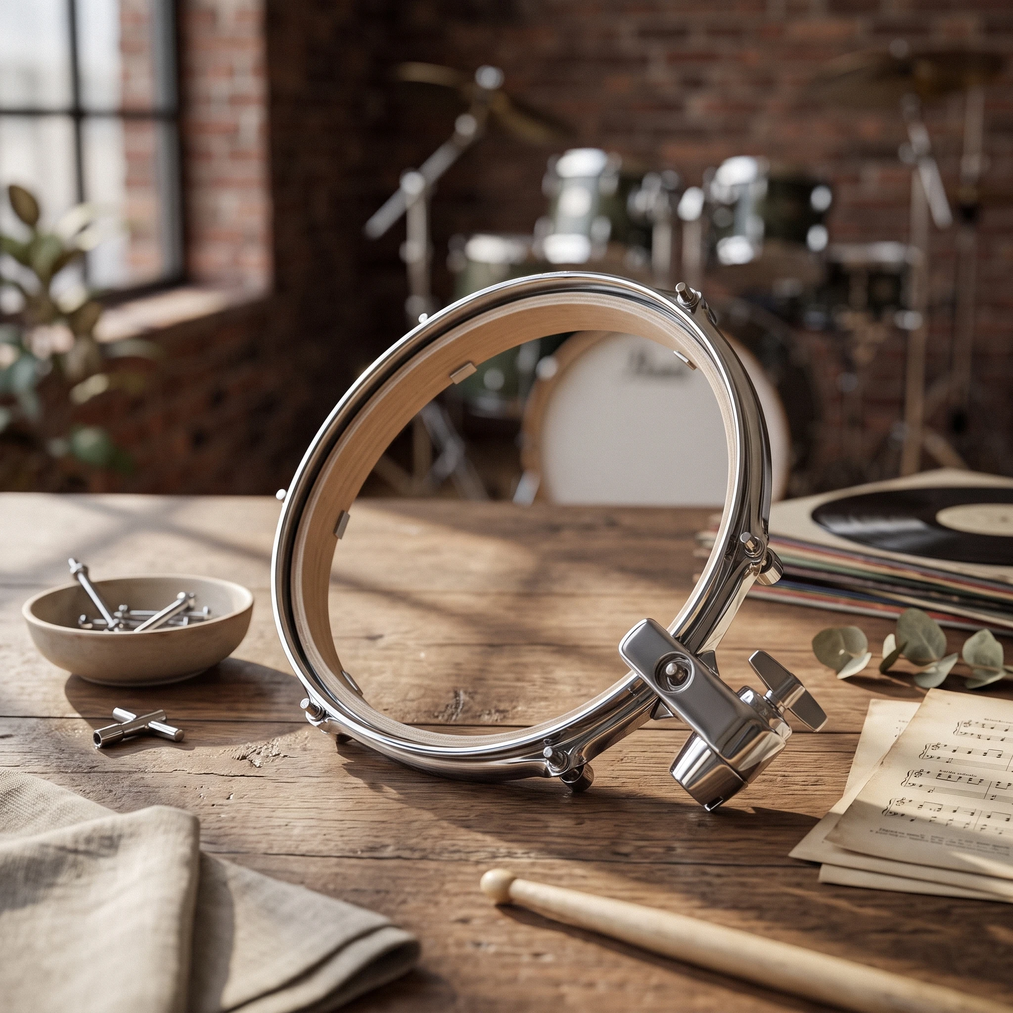 Drum Hoop with Hardware Long-Lasting Drum Rim with Clamp Wear-Resistant Stable for Drummers, Practice Setups
Drum Hoop with Hardware Long-Lasting Drum Rim with Clamp Wear-Resistant Stable for Drummers, Practice Setups