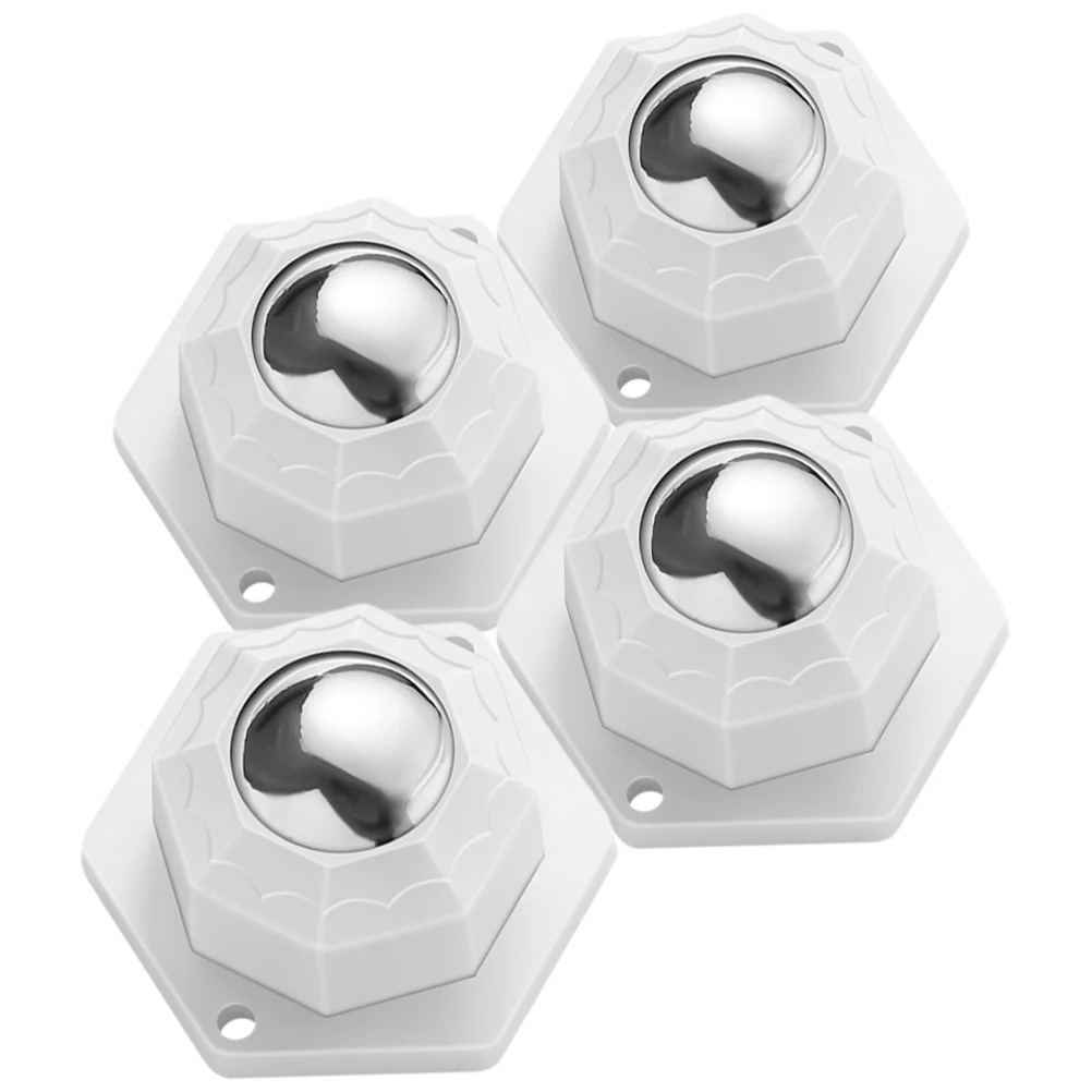 4 Pcs Universal Wheels Self Adhesive Swivel Caster Heavy Duty Furniture Appliance Roller Trash Can White Storage Box Wheel Set
4 Pcs Universal Wheels Self Adhesive Swivel Caster Heavy Duty Furniture Appliance Roller Trash Can White Storage Box Wheel Set