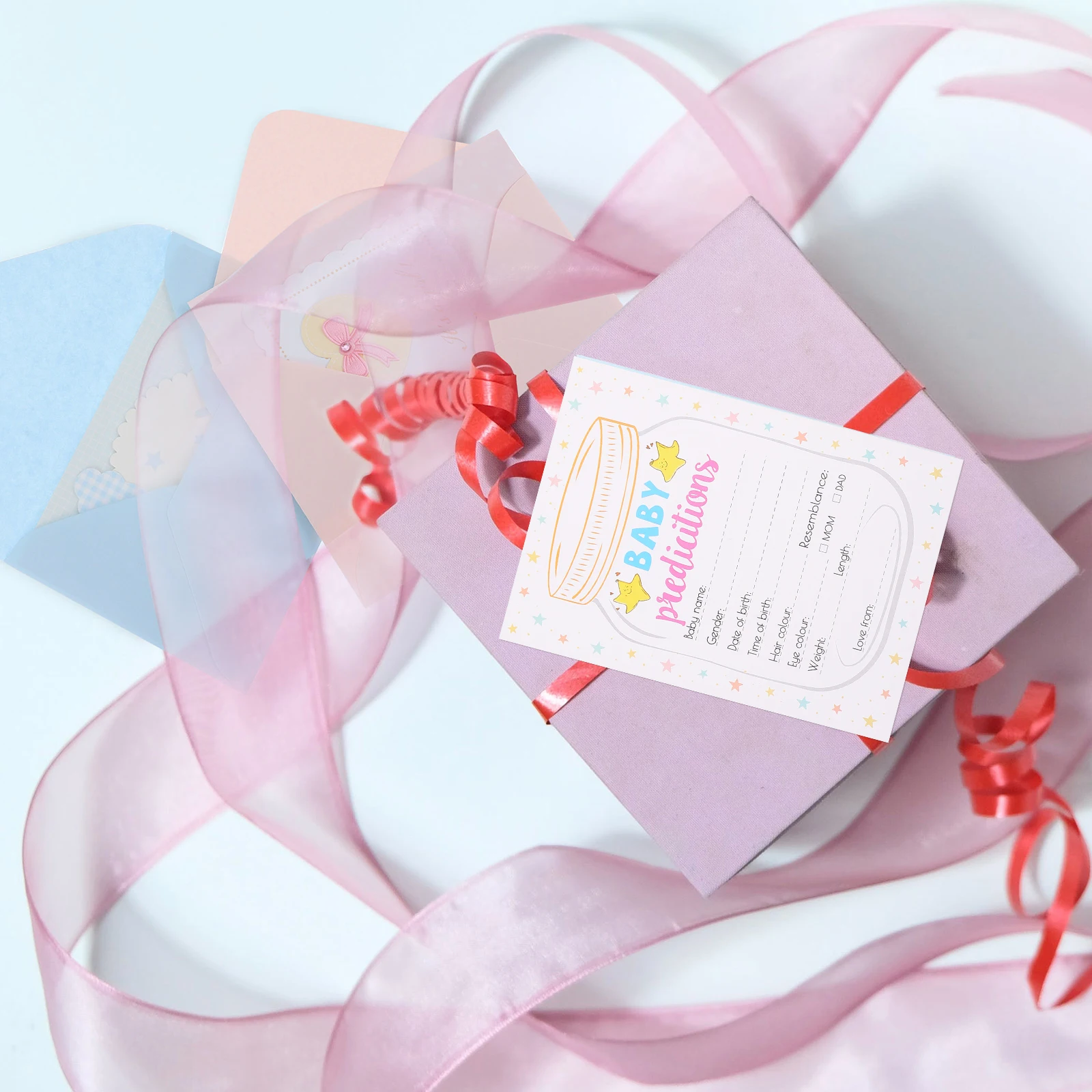 5 Sets Jar Baby Shower Prediction Advice Cards Decorations For Baby Shower Games Party Favors Birthday Children Adornments Lace
5 Sets Jar Baby Shower Prediction Advice Cards Decorations For Baby Shower Games Party Favors Birthday Children Adornments Lace