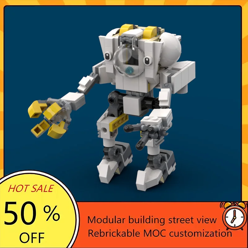 Набор из 196 деталей: Популярная модель меха из фильма «Звездные войны», конструктор MOC, модульный технологичный подарок, праздничный набор для сборки, детский игровой набор
Набор из 196 деталей: Популярная модель меха из фильма «Звездные войны», конструктор MOC, модульный технологичный подарок, праздничный набор для сборки, детский игровой набор