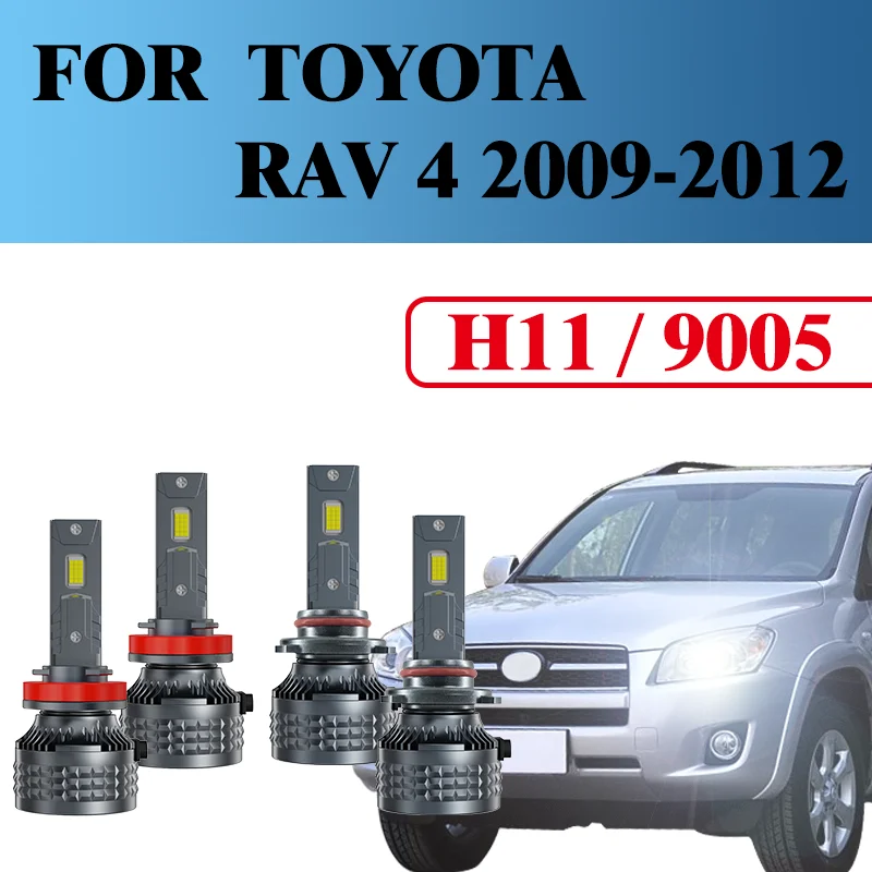 2 шт. H11 9005 автомобильные фары с плавником акулы, охлаждение 10 раз Thatof, биологическое охлаждение SpeedtoFOR TOYOTA RAV 4 2009-2012
2 шт. H11 9005 автомобильные фары с плавником акулы, охлаждение 10 раз Thatof, биологическое охлаждение SpeedtoFOR TOYOTA RAV 4 2009-2012