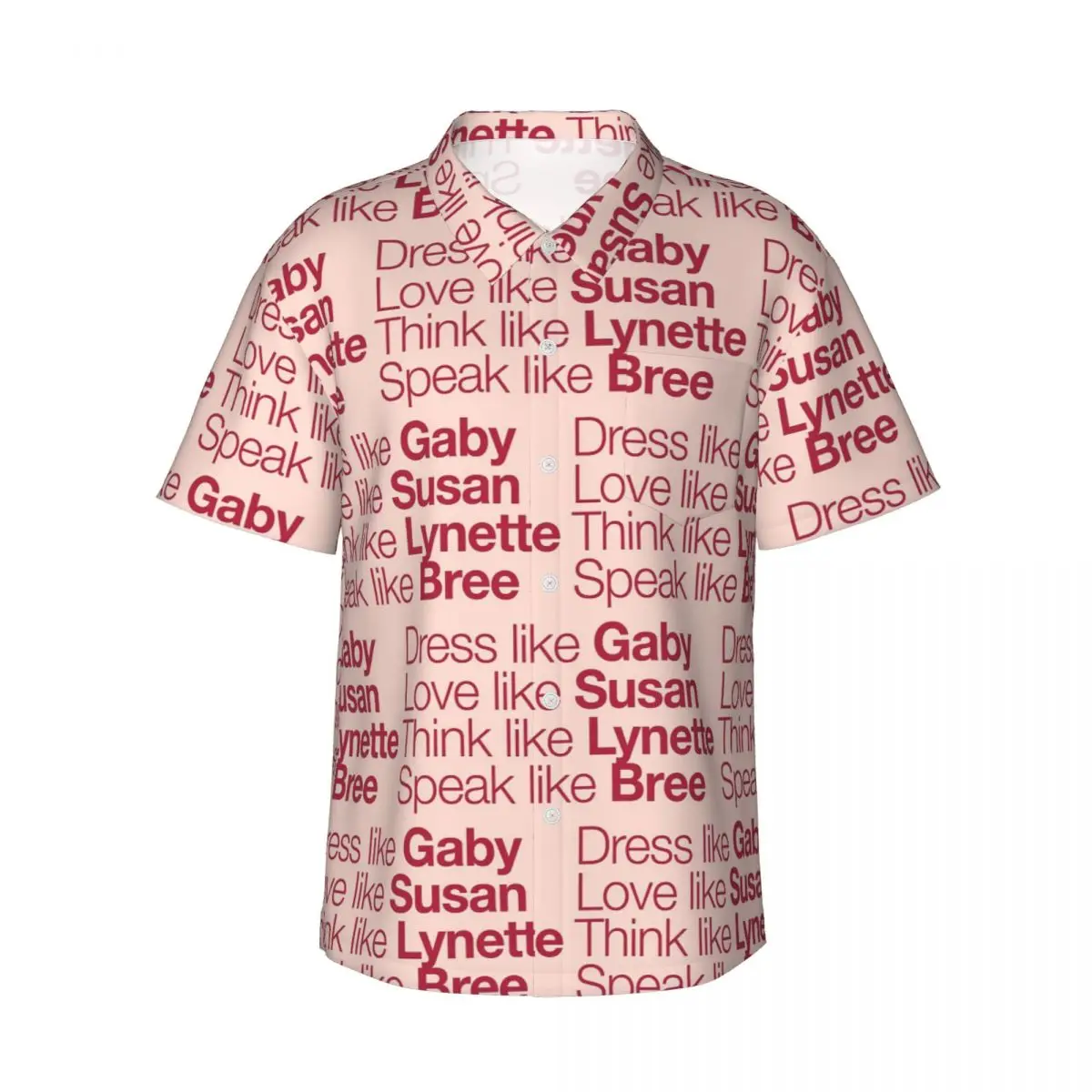 Desperate Housewives ( Red Peach ) Men's Shirts Hawaiian Short Sleeve Shirt Fashion Lapel Tops for Summer Beach
Desperate Housewives ( Red Peach ) Men's Shirts Hawaiian Short Sleeve Shirt Fashion Lapel Tops for Summer Beach