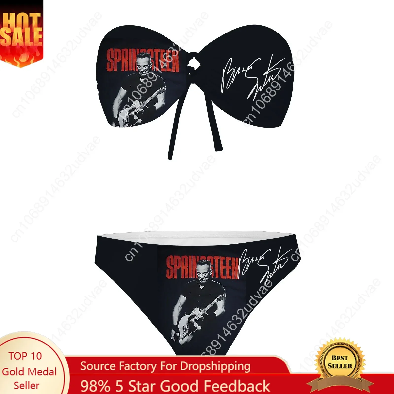 Bruce Springsteen Strapless Swimsuit Womens Bathing Suits Personalized Fashion Swimwear Pool Party Bikini Customize Beachwear
Bruce Springsteen Strapless Swimsuit Womens Bathing Suits Personalized Fashion Swimwear Pool Party Bikini Customize Beachwear