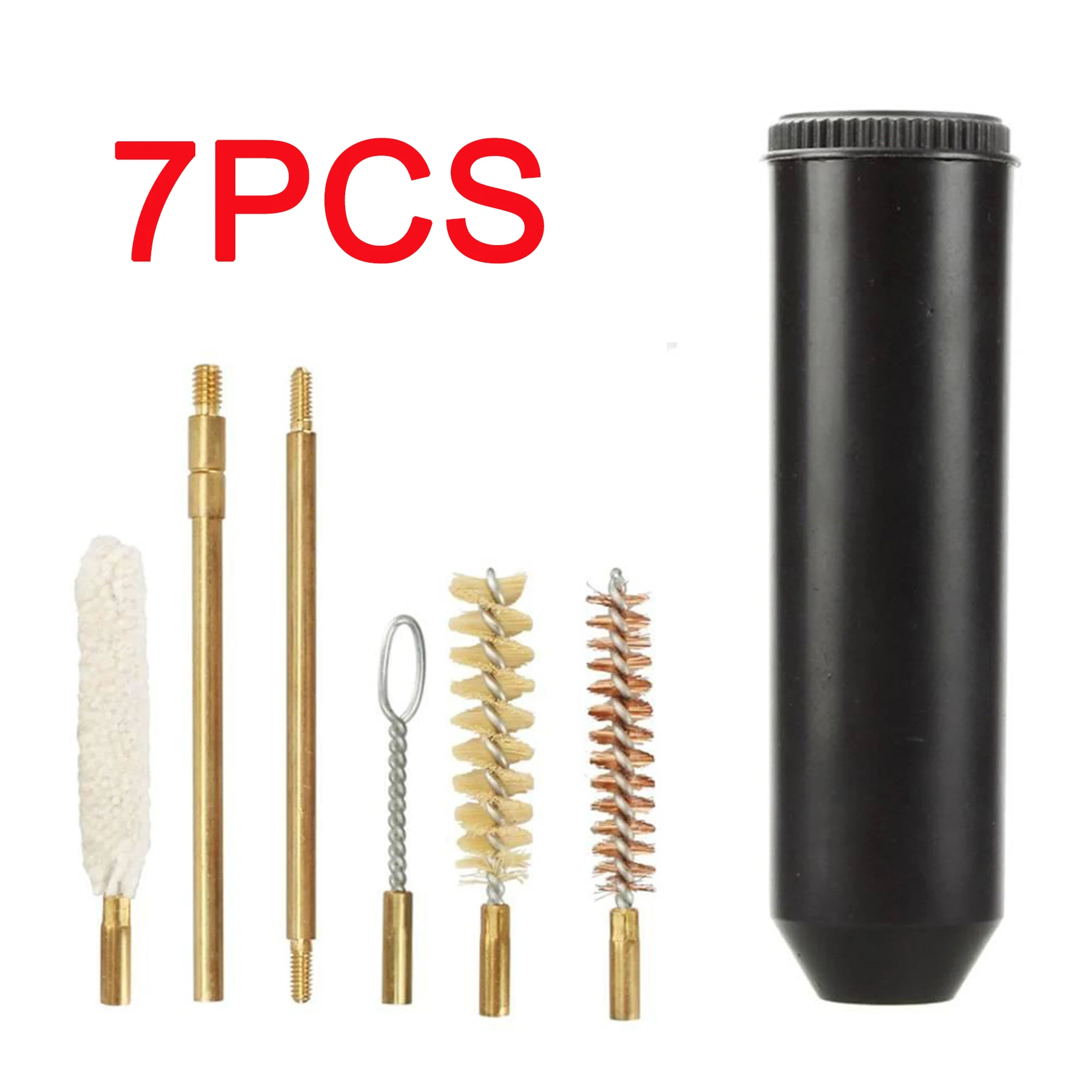 GUGULUZA 7pcs/set .38/357/9mm Pocket Size Pistol Gun Cleaning Kit Hand Gun Rod Brush Cleaning Tools
GUGULUZA 7pcs/set .38/357/9mm Pocket Size Pistol Gun Cleaning Kit Hand Gun Rod Brush Cleaning Tools