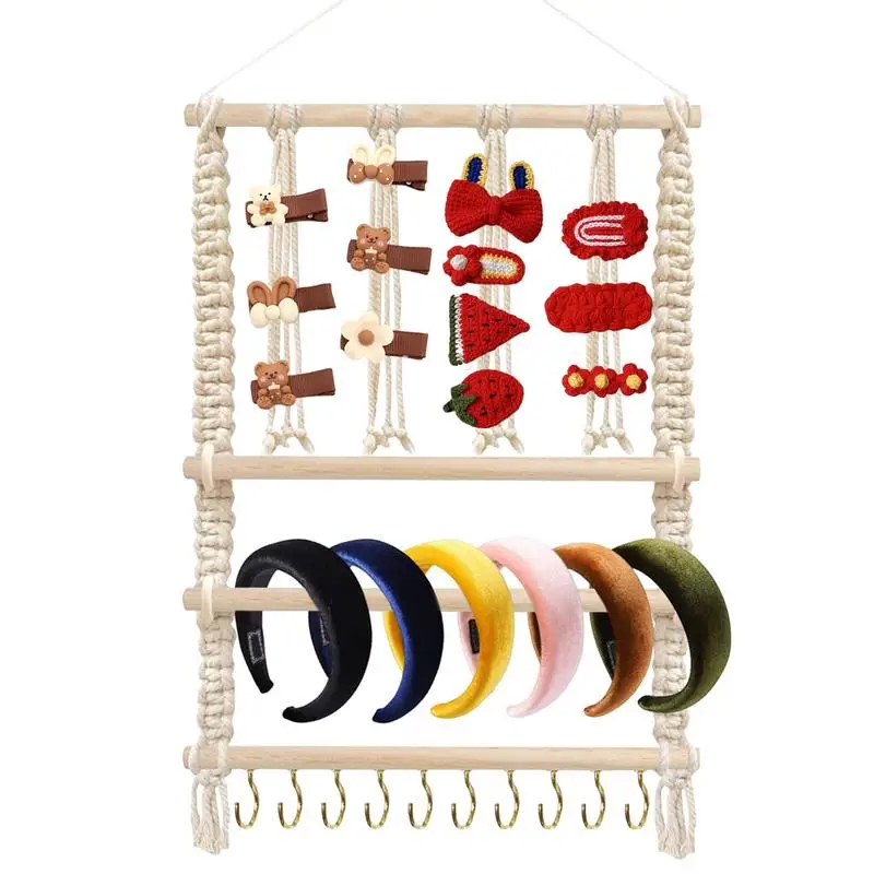 Bow Organizer for Girls Beech Wood Hair Bow Hanger Decorative Space-Saving Clip Hangable Storage Rack for Headband Closet Dorm
Bow Organizer for Girls Beech Wood Hair Bow Hanger Decorative Space-Saving Clip Hangable Storage Rack for Headband Closet Dorm