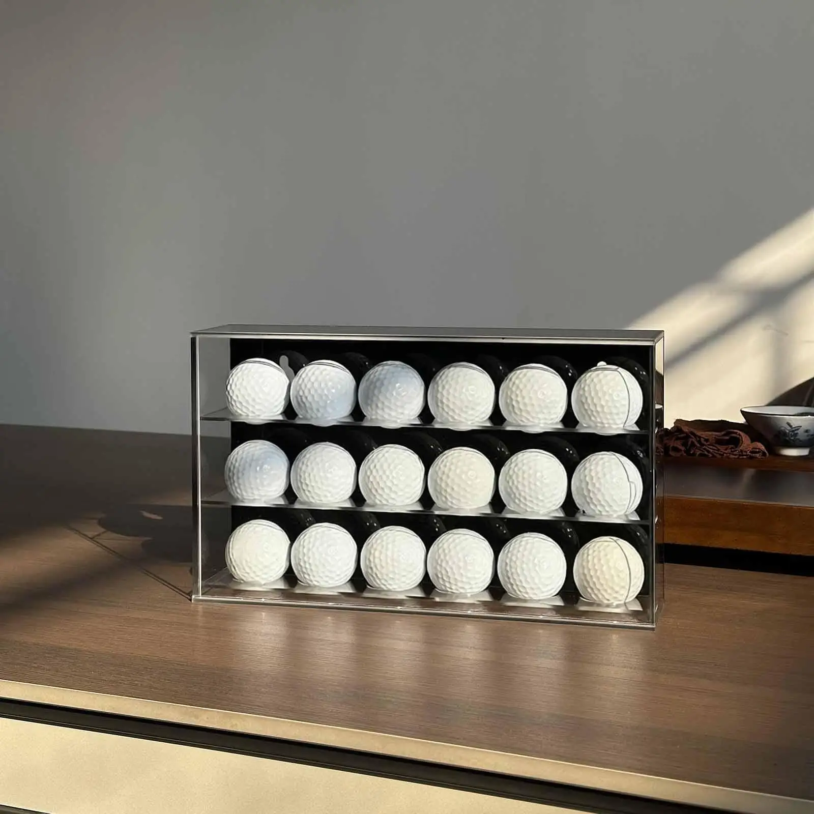 Golf Ball Display Case,3 Layer Ball Holder,Cabinet Rack Acrylic Storage Box for Enthusiasts Office Golfer Pingpong Ball Souvenir
Golf Ball Display Case,3 Layer Ball Holder,Cabinet Rack Acrylic Storage Box for Enthusiasts Office Golfer Pingpong Ball Souvenir