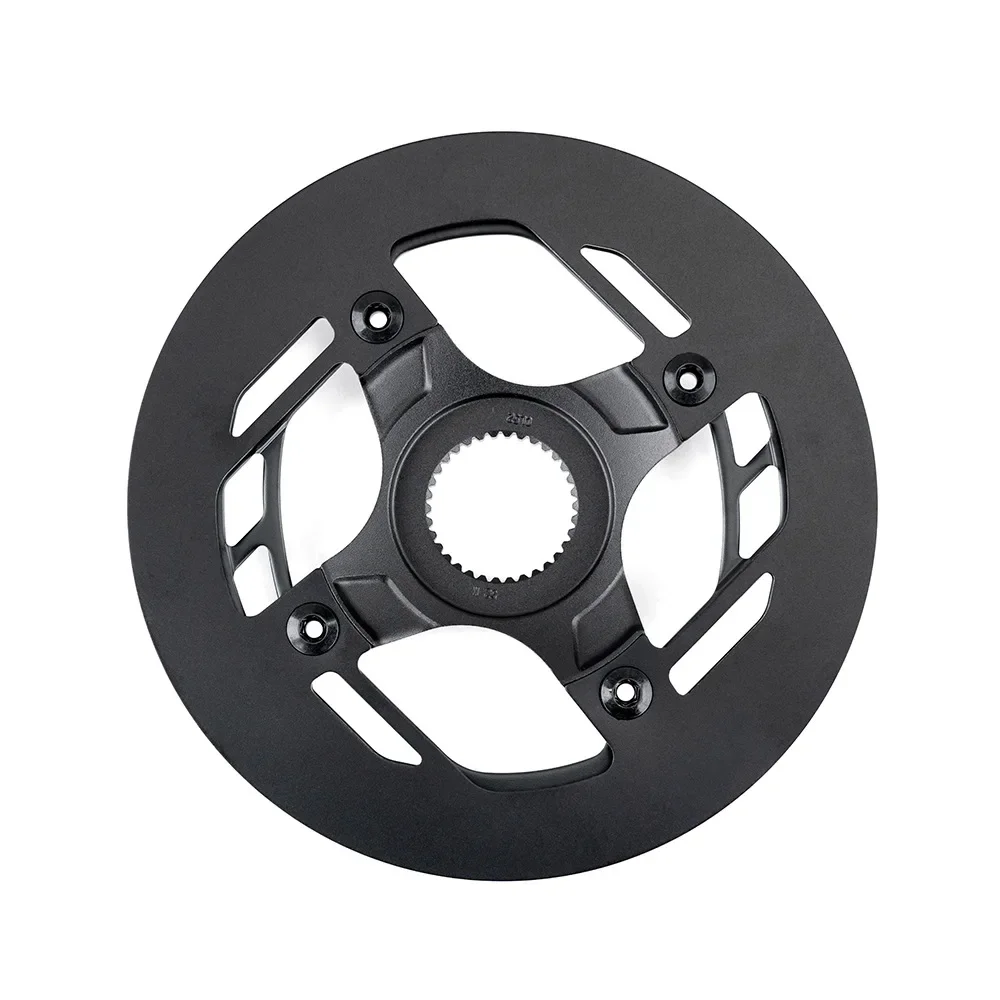 Central power motor disc 38T single disc with guard plate electric mountain bike
Central power motor disc 38T single disc with guard plate electric mountain bike