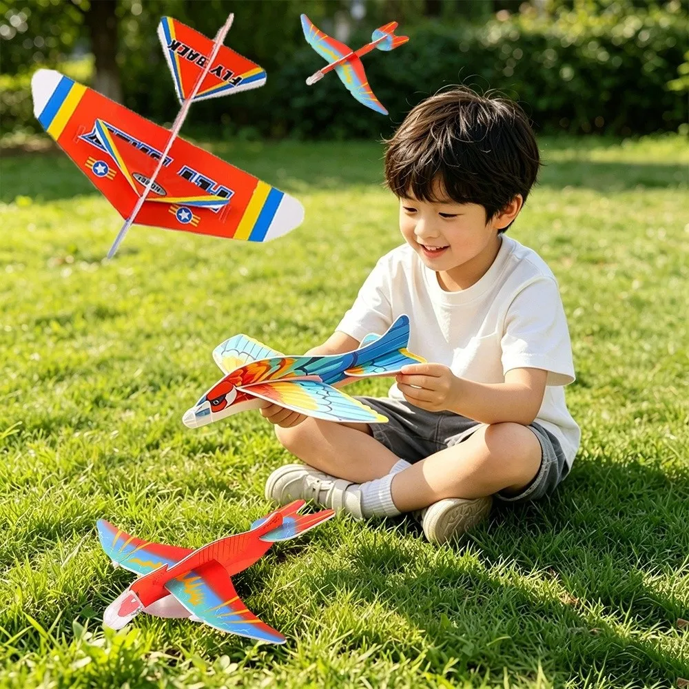 10pcs Ligthweight Foam Magic Rotary Aircraft Model Popular Boy Girl Birthday Gift DIY Assemble Paper Airplane Toy Multistyles
10pcs Ligthweight Foam Magic Rotary Aircraft Model Popular Boy Girl Birthday Gift DIY Assemble Paper Airplane Toy Multistyles