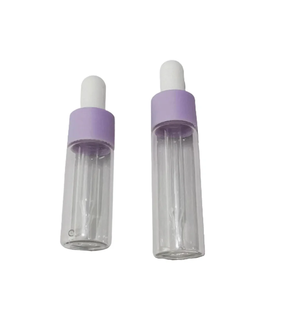 500 x 1/3oz 1/2oz Clear Glass Essential Oil Dropper Bottle with Frost Purple Clourse 15ml 10cc Drop Liquid Pipette Vials
500 x 1/3oz 1/2oz Clear Glass Essential Oil Dropper Bottle with Frost Purple Clourse 15ml 10cc Drop Liquid Pipette Vials