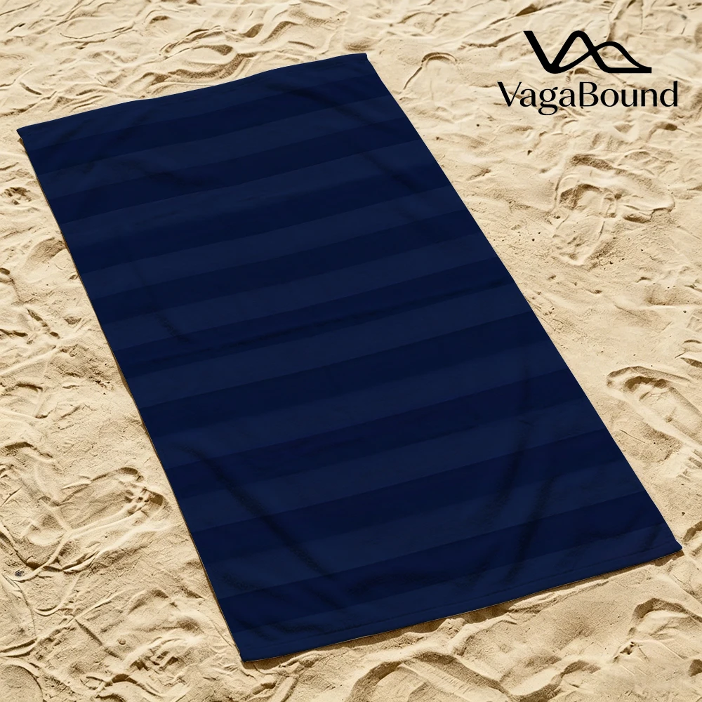 Navy Stripe Solid Luxury Beach Towels Crafted from Combed Cotton Plush and Absorbent Beach Towel or Pool Towels
Navy Stripe Solid Luxury Beach Towels Crafted from Combed Cotton Plush and Absorbent Beach Towel or Pool Towels