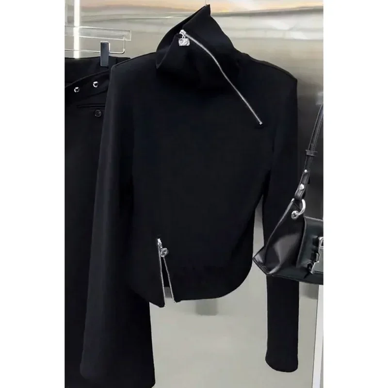 Grunge Clothes for Women Streetwear Tops Oversized Hoodie Sudaderas Para Mujer Y2k Harajuku High Neck Zipper Sweatshirt
Grunge Clothes for Women Streetwear Tops Oversized Hoodie Sudaderas Para Mujer Y2k Harajuku High Neck Zipper Sweatshirt