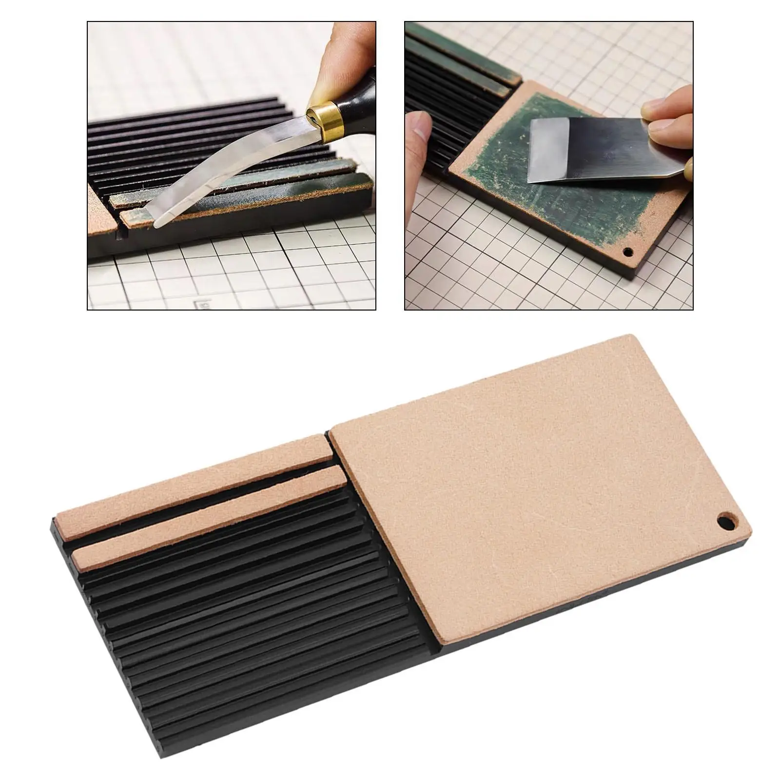 Leather Strop Set Leather Sharpening Block DIY Craft Leather Honing Edger Grinding for Polish Chisels Stropping Grinding Machine
Leather Strop Set Leather Sharpening Block DIY Craft Leather Honing Edger Grinding for Polish Chisels Stropping Grinding Machine