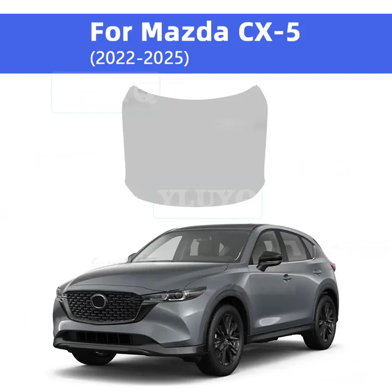 1pcs for Mazda CX 5 CX-5 2022 2023 2024 2025 TPU Car Engine Bonnet Protection Film Transparent Anti-scratch Kit Car Styling
1pcs for Mazda CX 5 CX-5 2022 2023 2024 2025 TPU Car Engine Bonnet Protection Film Transparent Anti-scratch Kit Car Styling