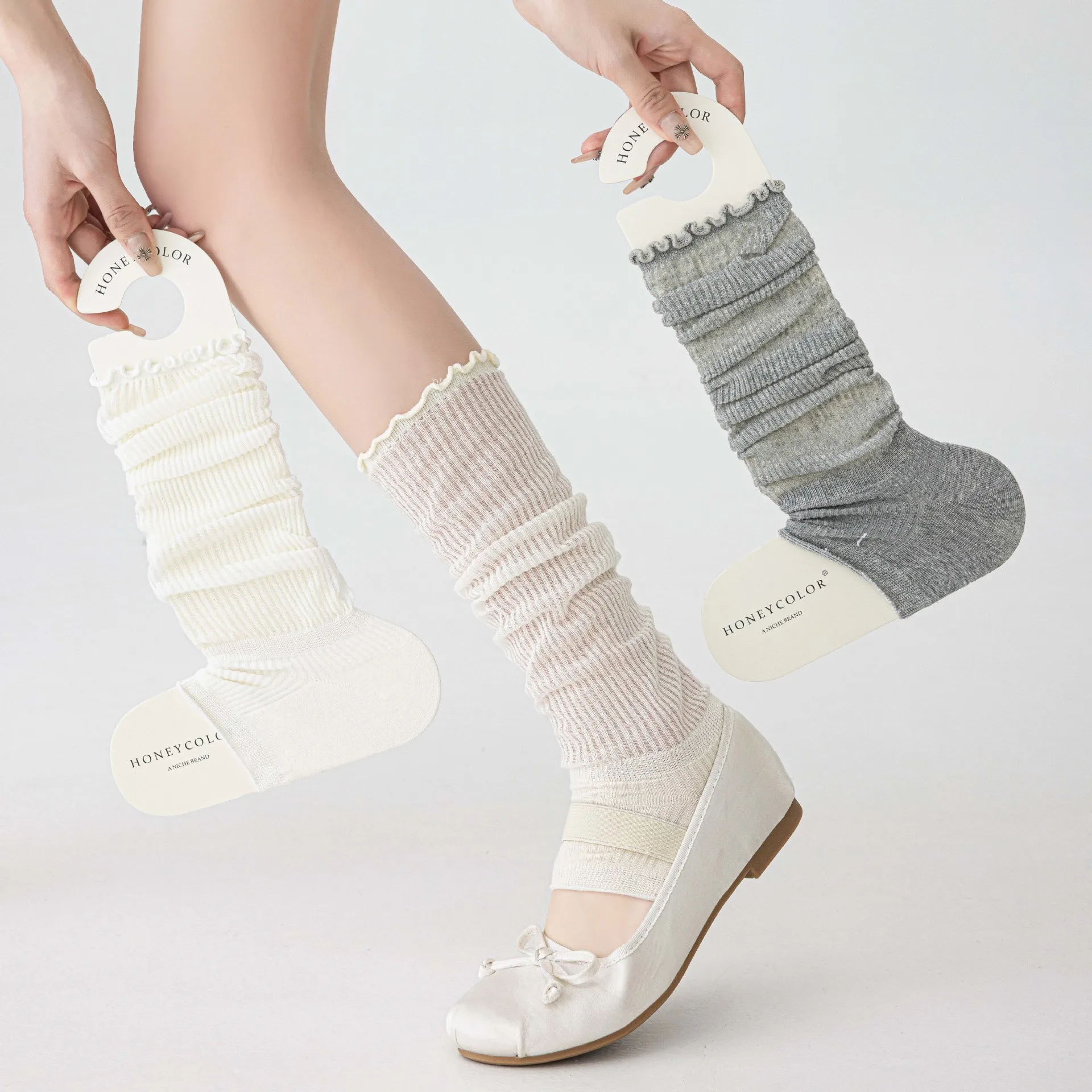 Summer Thin Lace Kids Leg Warmer Ballet Half-palm Stockings For Teenage Girls Pure Color Vertical Stripes Versatile Socks Cover
Summer Thin Lace Kids Leg Warmer Ballet Half-palm Stockings For Teenage Girls Pure Color Vertical Stripes Versatile Socks Cover