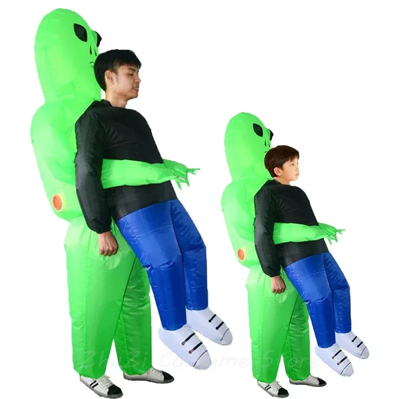 New Inflatable Costume Green Alien Adult Kids Funny Blow Up Suit Party Fancy Dress Unisex costume Halloween Costume
New Inflatable Costume Green Alien Adult Kids Funny Blow Up Suit Party Fancy Dress Unisex costume Halloween Costume