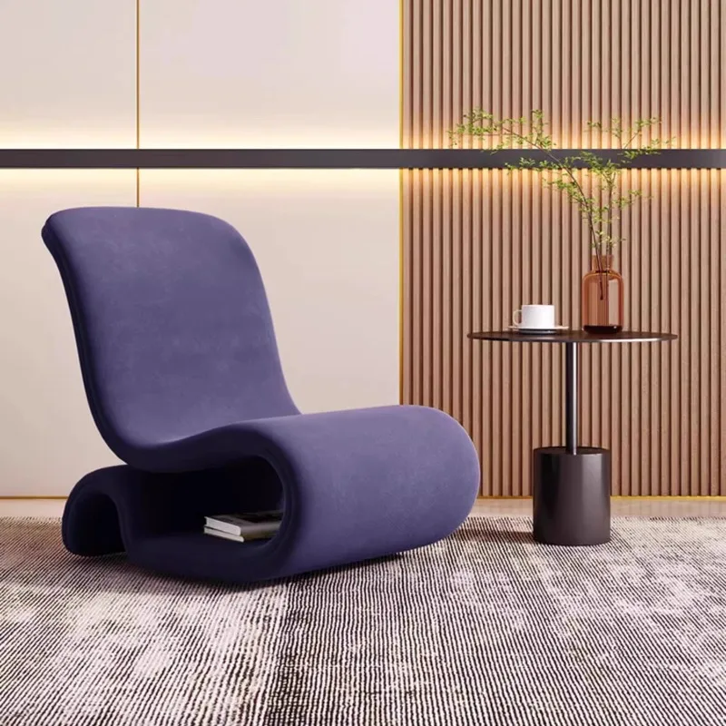 Single Accent Backrest Chair Sofa Modern Simple Living Room Special Shape Balcony Luxury Designer Lazy Aesthetic Furniture
Single Accent Backrest Chair Sofa Modern Simple Living Room Special Shape Balcony Luxury Designer Lazy Aesthetic Furniture