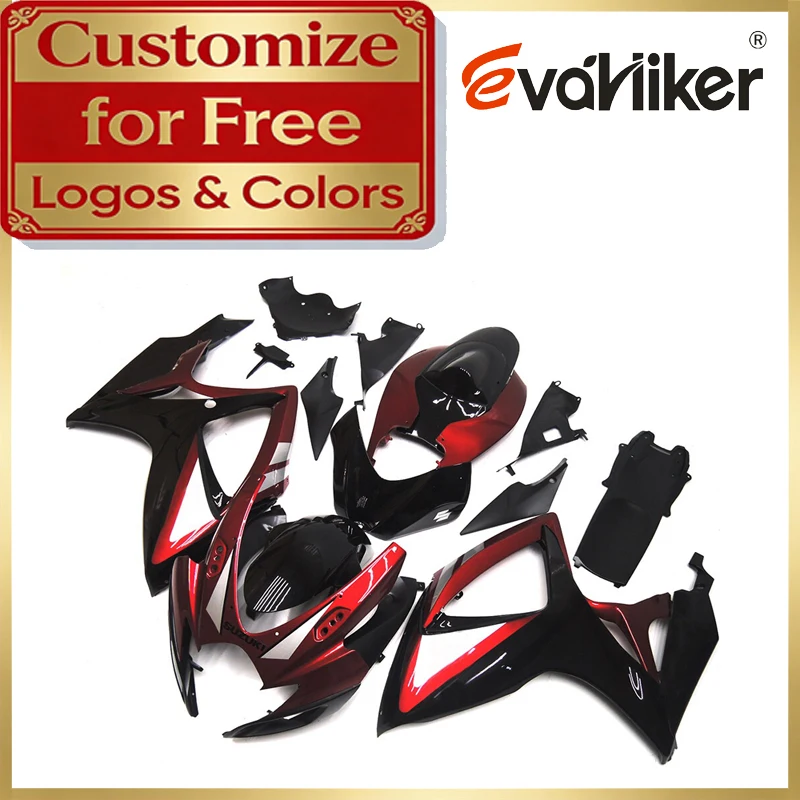 ABS Fairing Kit For Suzuki GSXR600 2006 2007 K6 GSXR750 06 07 red black Motorcycle Fairing Custom Various Patterns And Colors
ABS Fairing Kit For Suzuki GSXR600 2006 2007 K6 GSXR750 06 07 red black Motorcycle Fairing Custom Various Patterns And Colors