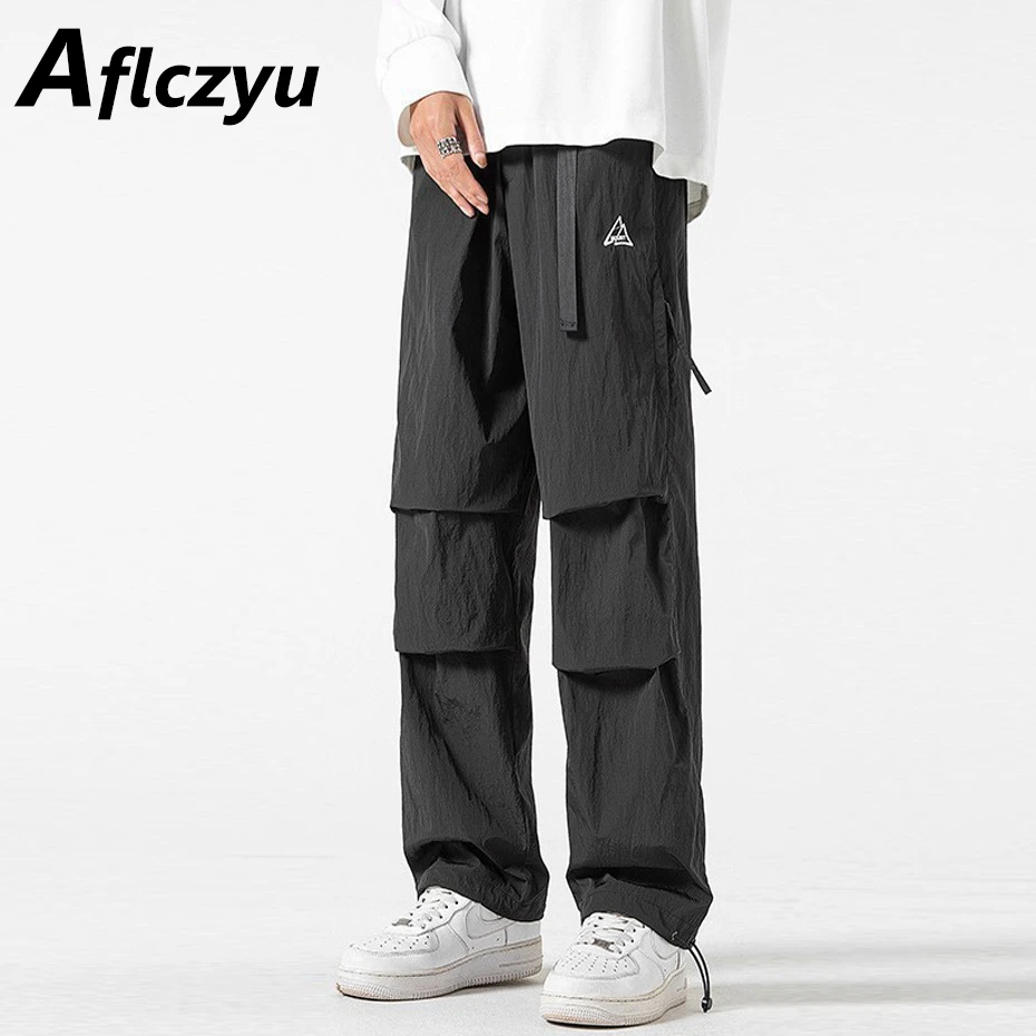 Black Cargo Pants Men Tactical Camping Pants Fashion Casual Solid Color Trousers Male Paratrooper Pants
Black Cargo Pants Men Tactical Camping Pants Fashion Casual Solid Color Trousers Male Paratrooper Pants