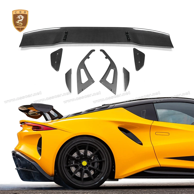 Dry Carbon Fiber Styling Car Trunk Spoiler Rear Wing For Lotus Emira Upgrade X GT Style Racing High Tail Wing Spoiler Body kits
Dry Carbon Fiber Styling Car Trunk Spoiler Rear Wing For Lotus Emira Upgrade X GT Style Racing High Tail Wing Spoiler Body kits