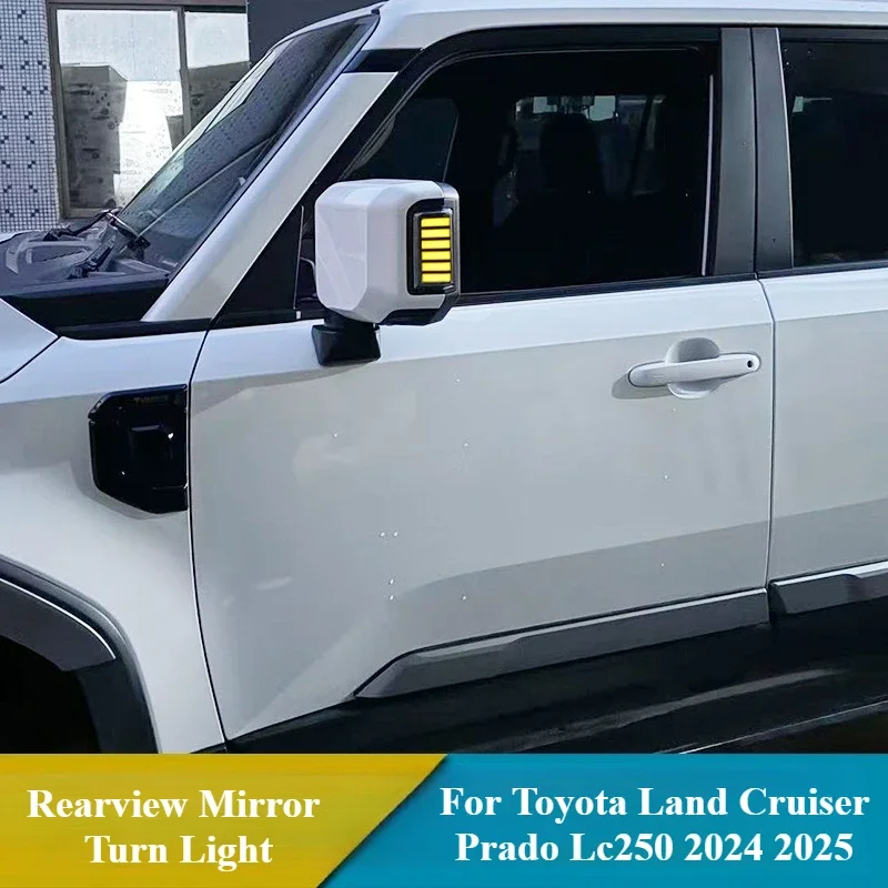 Car Led Rearview Mirror Lights DRL Side Mirror Turn Signal Blinker Braking Lights For Toyota LAND CRUISER Prado LC250 2024 2025
Car Led Rearview Mirror Lights DRL Side Mirror Turn Signal Blinker Braking Lights For Toyota LAND CRUISER Prado LC250 2024 2025