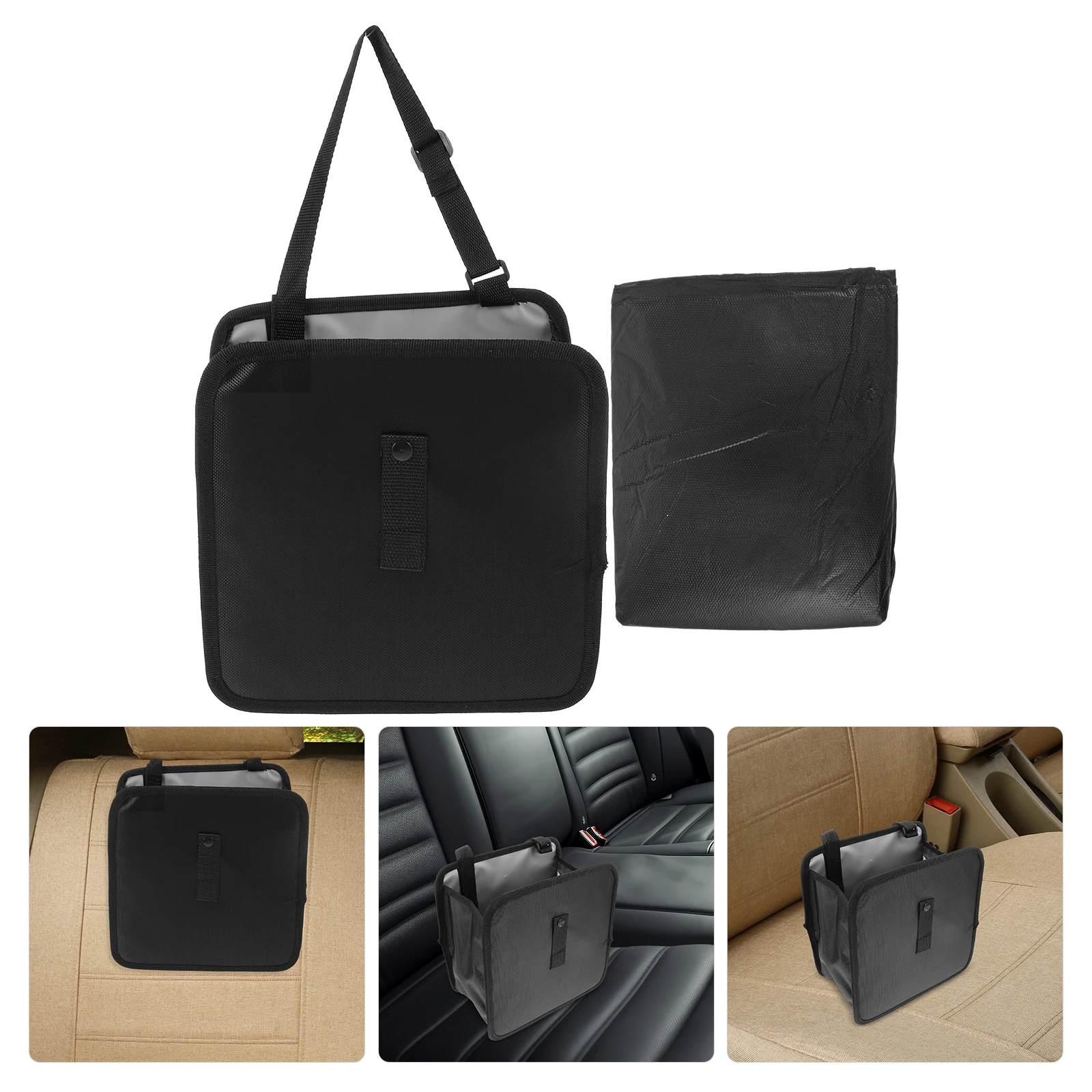 Foldable Hanging Back Seat Organizer Waterproof Storage For Vehicle Interior Small Garbage Can Road Trip Essentials Car Boot Bag 
Foldable Hanging Back Seat Organizer Waterproof Storage For Vehicle Interior Small Garbage Can Road Trip Essentials Car Boot Bag