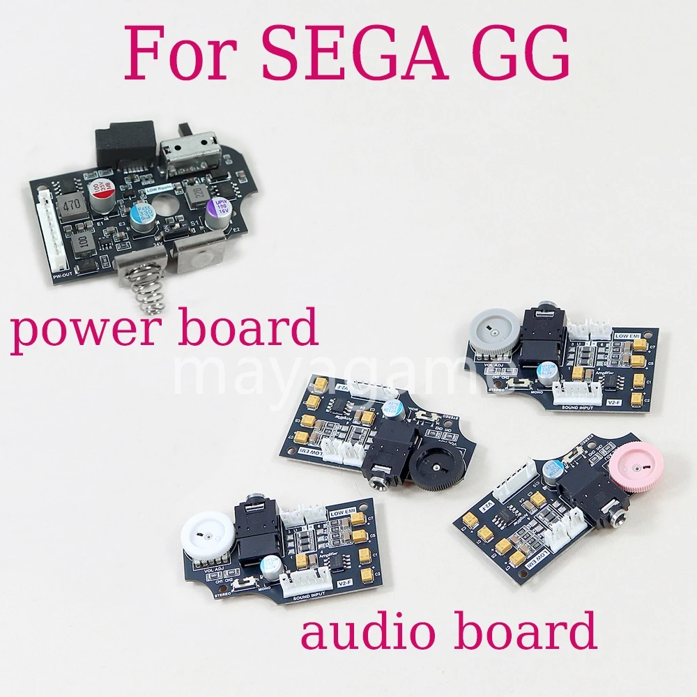 4 шт., сменная аудиоплата, печатная плата, переключатель питания, материнская плата для игрового механизма SEGA, консоли GG
4 шт., сменная аудиоплата, печатная плата, переключатель питания, материнская плата для игрового механизма SEGA, консоли GG