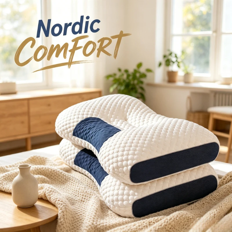 Premium Hotel Level Water Cube Pillow 3D Knit Textured Surface Built-in Massage Beans Non-Collapsible Core Long Term Neck Care
Premium Hotel Level Water Cube Pillow 3D Knit Textured Surface Built-in Massage Beans Non-Collapsible Core Long Term Neck Care