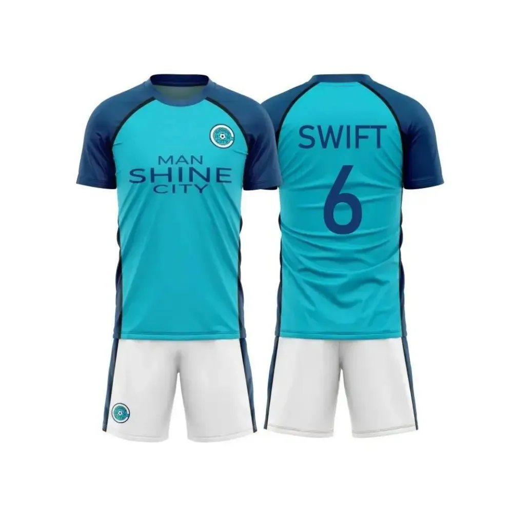 Summer Training Soccer Shirt with Digital Printed Pattern Men's T-shirt Shorts Set Soccer Shirt Fashion Outdoor Sports Set
Summer Training Soccer Shirt with Digital Printed Pattern Men's T-shirt Shorts Set Soccer Shirt Fashion Outdoor Sports Set