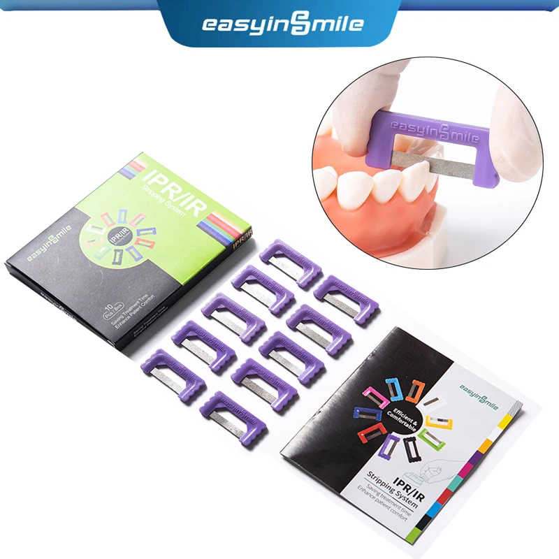 EASYINSMILE Стоматологическая фотоортодонтическая интерпроксимальная эмаль уменьшение полировки пила двухсторонняя алмаз 0,2 мм
EASYINSMILE Стоматологическая фотоортодонтическая интерпроксимальная эмаль уменьшение полировки пила двухсторонняя алмаз 0,2 мм