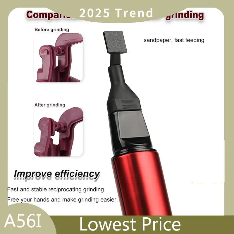 A56I Top Reciprocating Electric Sanding Pen, 3-Speed Adjustable Detail Sanding Pen Anti-Cut Finger Cover, For Tight Spaces Craft
A56I Top Reciprocating Electric Sanding Pen, 3-Speed Adjustable Detail Sanding Pen Anti-Cut Finger Cover, For Tight Spaces Craft