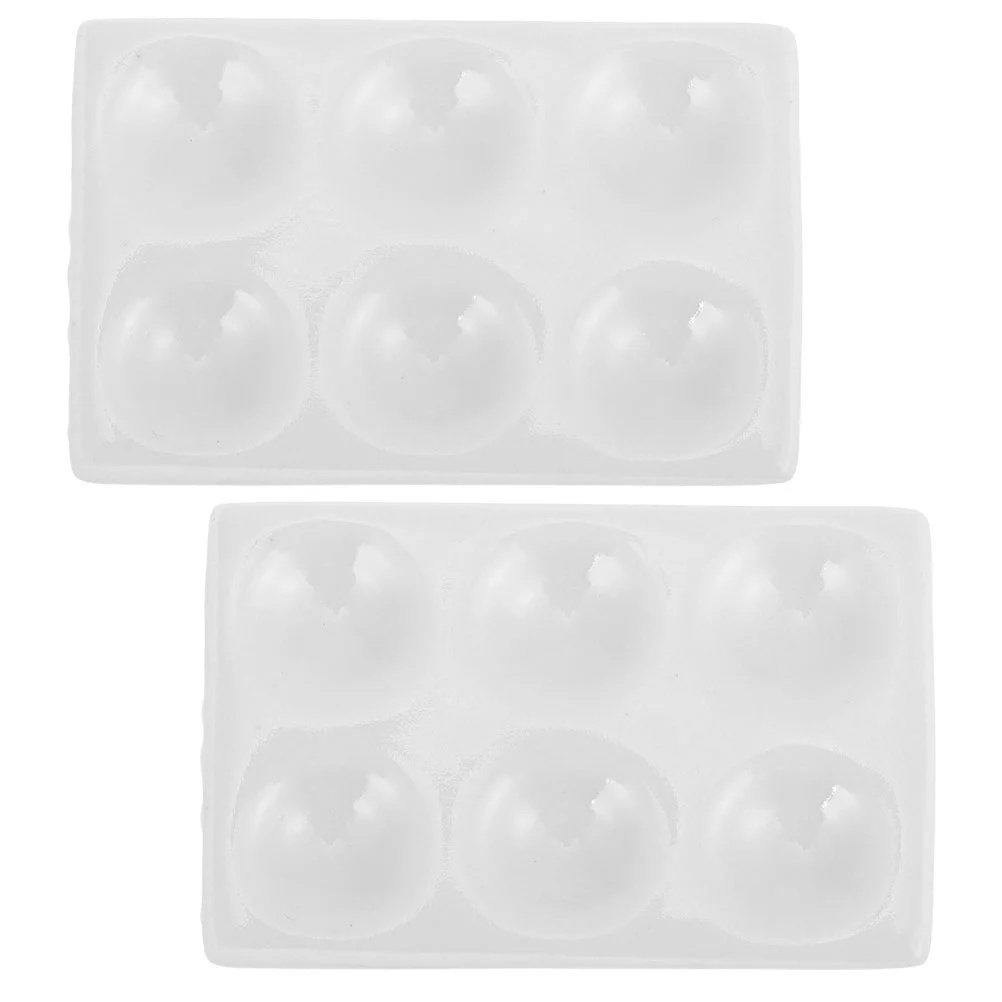2 Pcs Experiment Board Ceramic Spot Reaction Plate Chemical Testing Shade Guide Porcelain for Laboratory
2 Pcs Experiment Board Ceramic Spot Reaction Plate Chemical Testing Shade Guide Porcelain for Laboratory