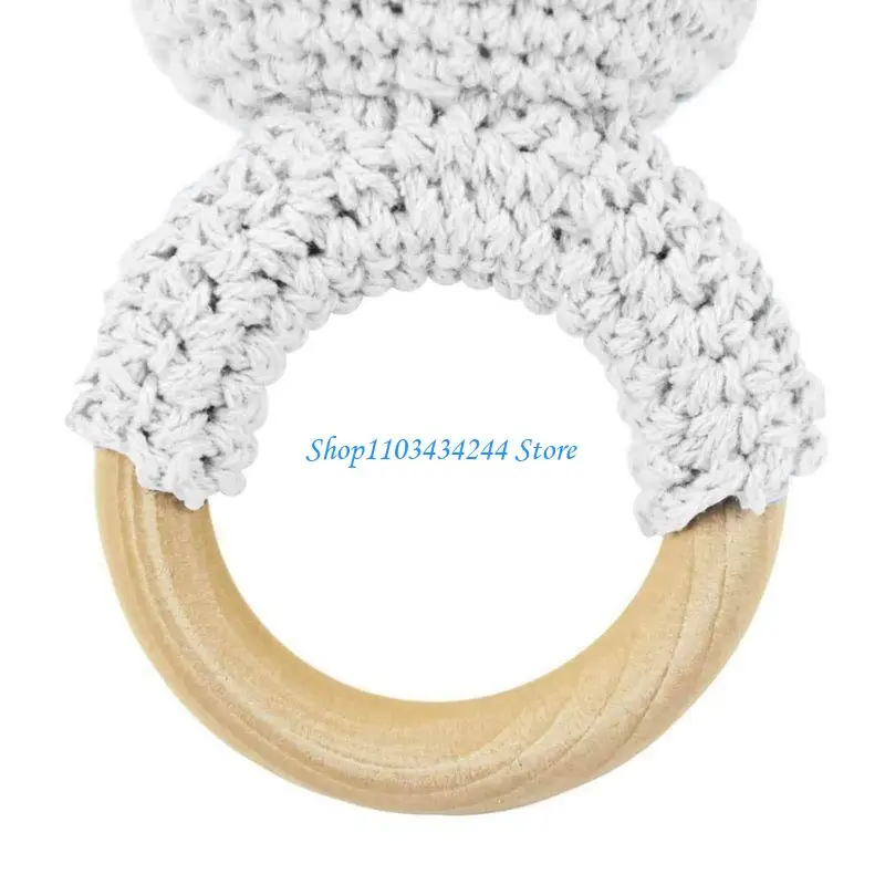 G2TC Cotton Thread Crochet Animal Rattle Knitted Hand Baby Teether Wooden Ring Handmade BPA Chewing Teething
G2TC Cotton Thread Crochet Animal Rattle Knitted Hand Baby Teether Wooden Ring Handmade BPA Chewing Teething
