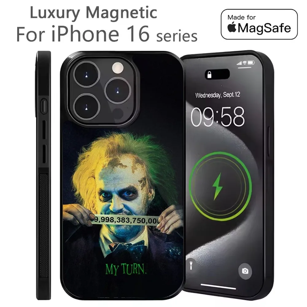 B-Beetlejuices 2 Phone Case For iPhone 16,15,14,13,12,11,Plus,Pro,Max Mini Magsafe Magnetic Wireless Charging
B-Beetlejuices 2 Phone Case For iPhone 16,15,14,13,12,11,Plus,Pro,Max Mini Magsafe Magnetic Wireless Charging