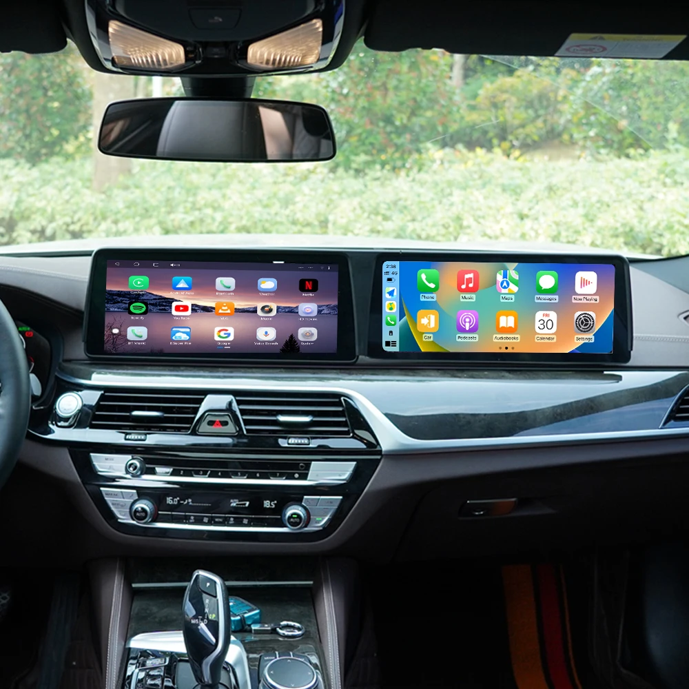 12.3" Android 13 Navigation Car Radio Carplay For BMW 5 Series 2021-2023 Co-pilot Passenger Screen Auto Multimedia Head Unit DSP
12.3" Android 13 Navigation Car Radio Carplay For BMW 5 Series 2021-2023 Co-pilot Passenger Screen Auto Multimedia Head Unit DSP