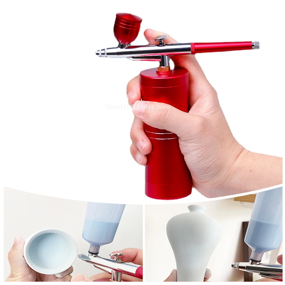 Ceramic Glazing Portable Spray Gun Set Air Pump Paint Spray Gun Stainless Steel Watering Can Ceramic Glaze Blowing Tool
Ceramic Glazing Portable Spray Gun Set Air Pump Paint Spray Gun Stainless Steel Watering Can Ceramic Glaze Blowing Tool