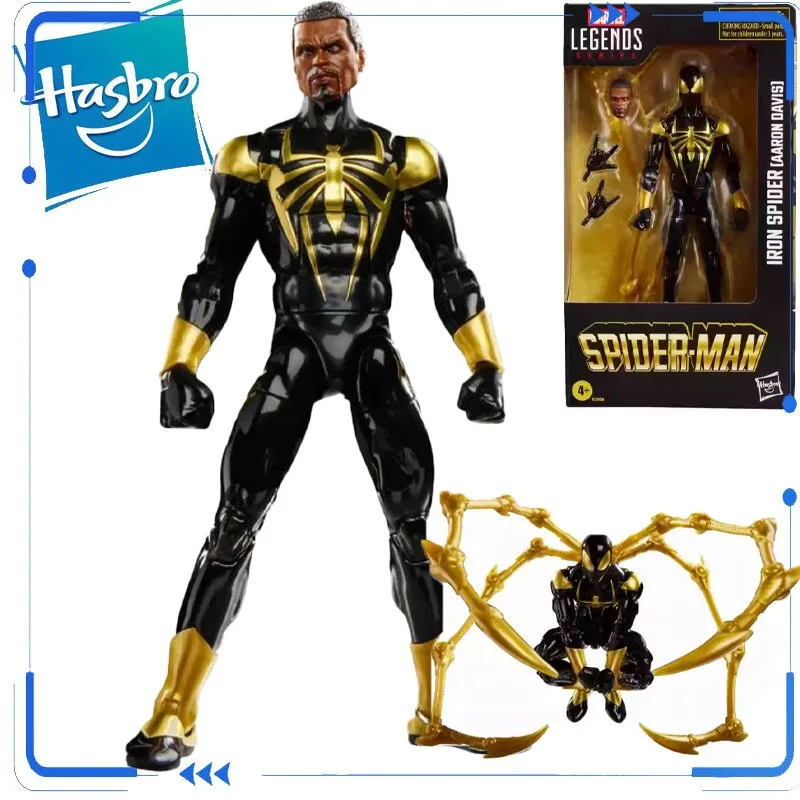 Оригинальные фигурки Marvel Legends Iron Spider и Prowler от Hasbro, 6-дюймовые коллекционные модели, игрушки для мальчиков и девочек, подарок.
Оригинальные фигурки Marvel Legends Iron Spider и Prowler от Hasbro, 6-дюймовые коллекционные модели, игрушки для мальчиков и девочек, подарок.