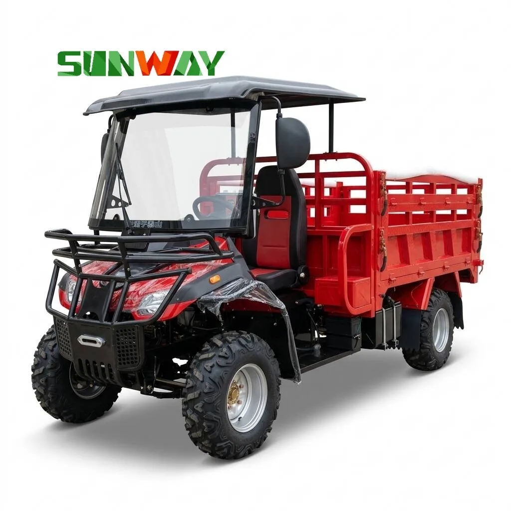 Factory Price 300cc Reverse Gear Farm ATV UTV Utility Vehicle for Garden Agriculture Use
Factory Price 300cc Reverse Gear Farm ATV UTV Utility Vehicle for Garden Agriculture Use