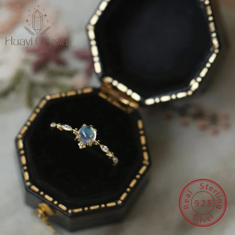 s925 sterling silver female ring affordable luxury fashion niche design ring Women's moonstone ring
s925 sterling silver female ring affordable luxury fashion niche design ring Women's moonstone ring