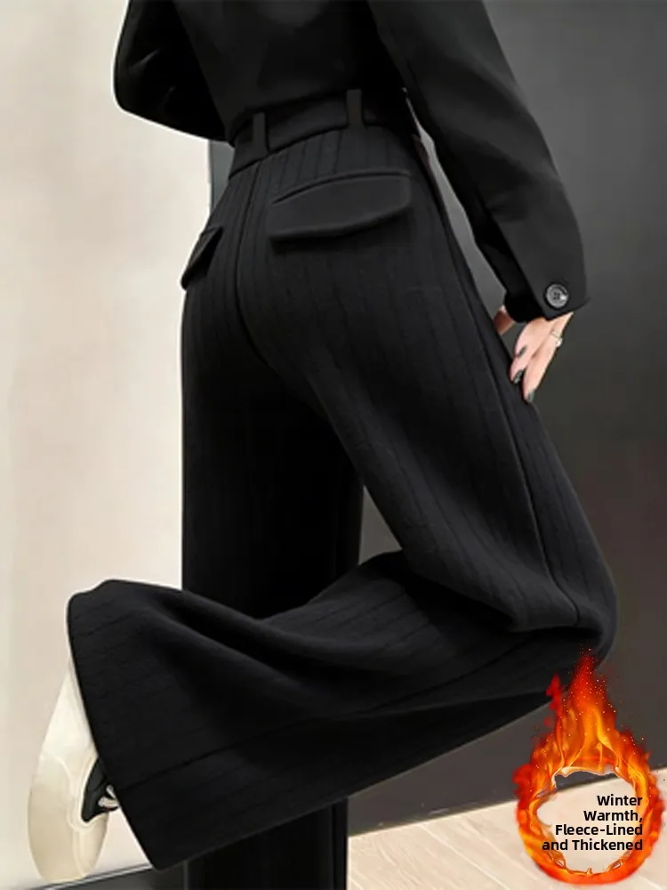 Ele High Waist Straight Leg Pants Women's Bla Loose Commute Casual Wide Leg Long Trousers Luxury Sle Comfortable Fit
Ele High Waist Straight Leg Pants Women's Bla Loose Commute Casual Wide Leg Long Trousers Luxury Sle Comfortable Fit