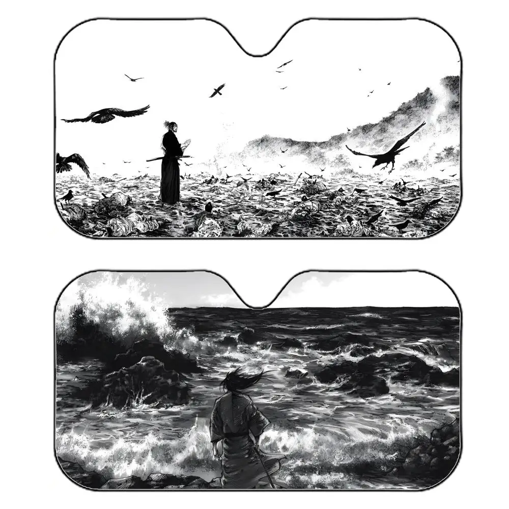 Casual Samurai V-Vagabond Manga Sun Visor Reflective Car Windshield Sun Visor Anti-UV Heat Insulation Reusable Sun Shade
Casual Samurai V-Vagabond Manga Sun Visor Reflective Car Windshield Sun Visor Anti-UV Heat Insulation Reusable Sun Shade