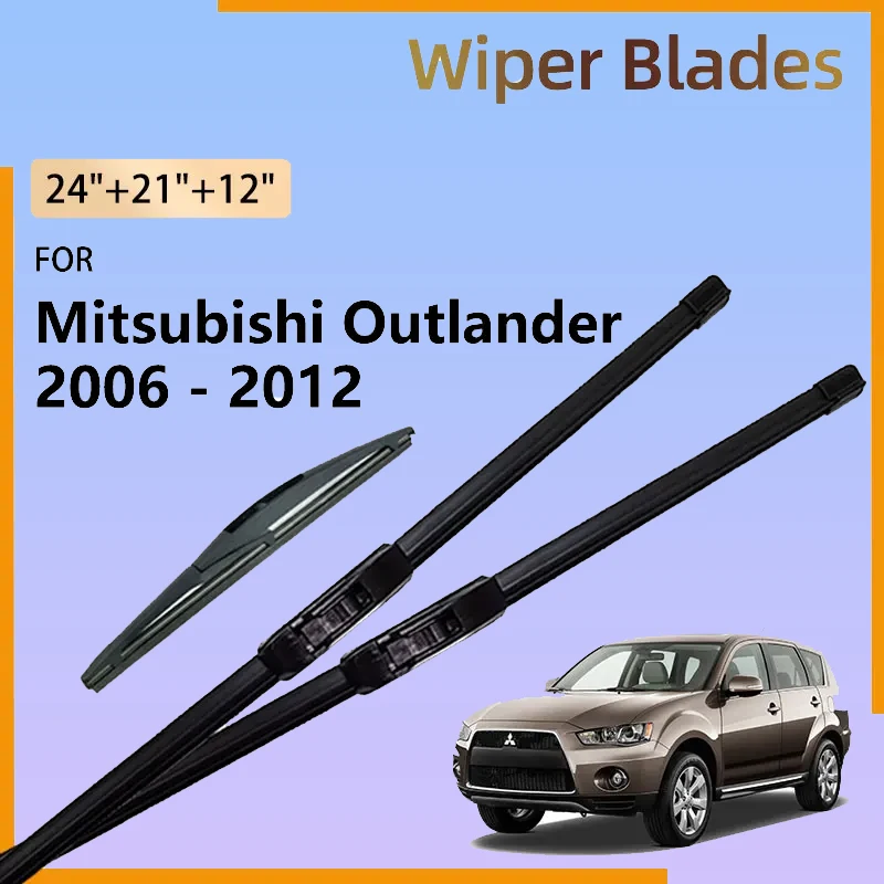 Front Rear Wiper Blade For Mitsubishi Outlander 2006 - 2012 Peugeot 4007 Citroen C-Crosser Windshield Windscreen Brushes Parts
Front Rear Wiper Blade For Mitsubishi Outlander 2006 - 2012 Peugeot 4007 Citroen C-Crosser Windshield Windscreen Brushes Parts