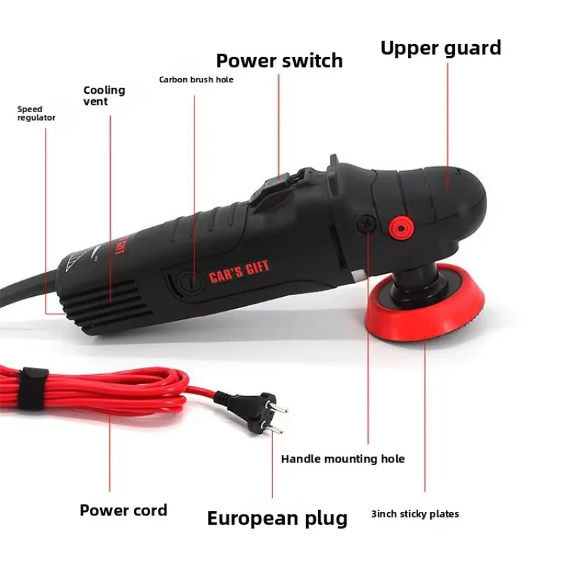 Gift 3-inch/1.2-inch Car Paint Detailing Polisher with Plug-In 12V Power for Studio Beauty Salon Use
Gift 3-inch/1.2-inch Car Paint Detailing Polisher with Plug-In 12V Power for Studio Beauty Salon Use