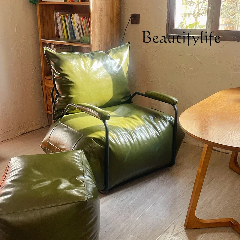 BJ Leather Individual Living Room Chairs Sofa Arm Modern Designer Living Room Chairs Balcony Garden Poltrona Postmodern Furnitur
BJ Leather Individual Living Room Chairs Sofa Arm Modern Designer Living Room Chairs Balcony Garden Poltrona Postmodern Furnitur