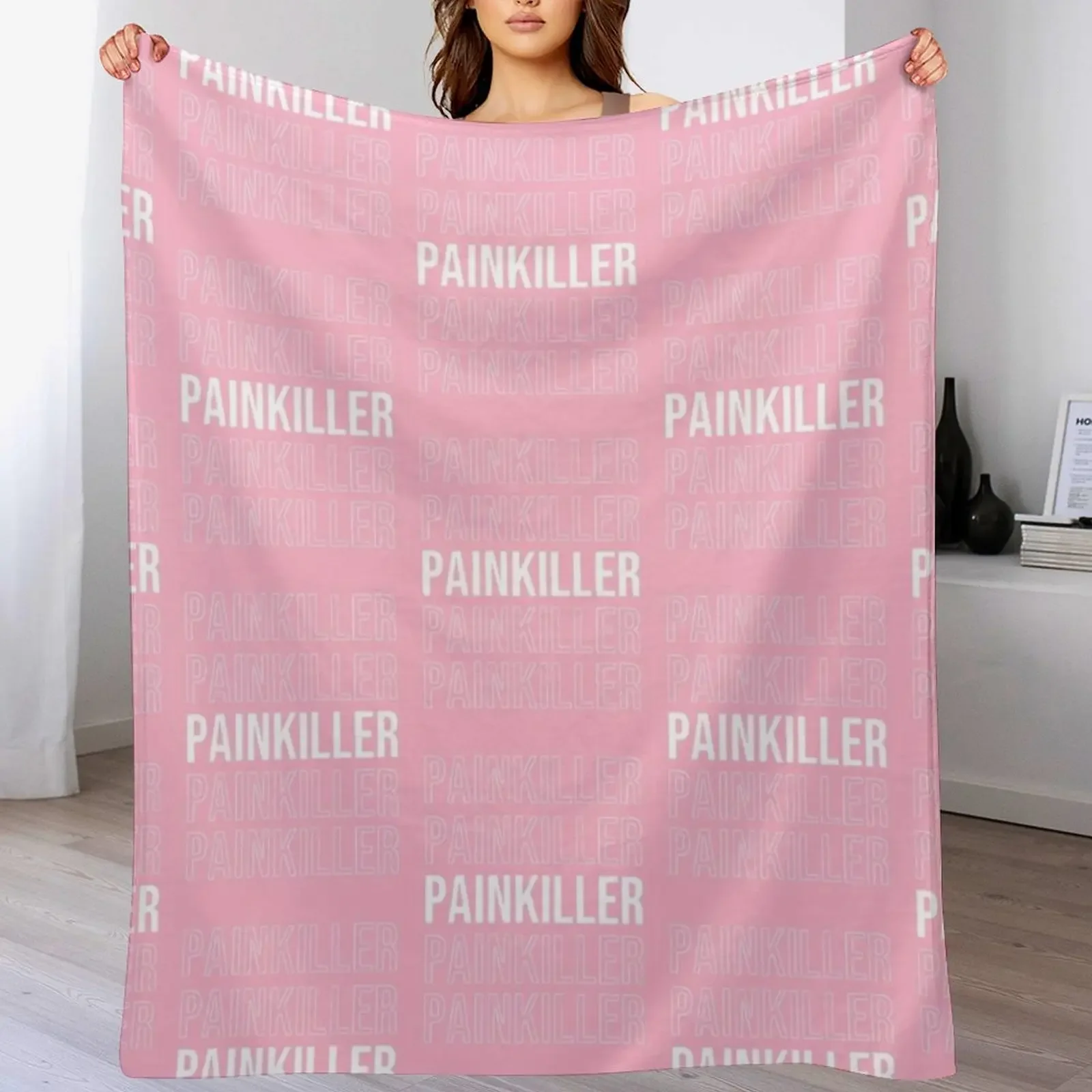 Ruel Painkiller Design Throw Blanket Flannel Fabric Nap Thermal warm winter Blankets
Ruel Painkiller Design Throw Blanket Flannel Fabric Nap Thermal warm winter Blankets